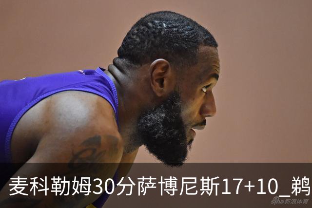 麦科勒姆30分萨博尼斯17+10 鹈鹕客场大胜国王